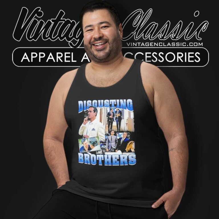 Disgusting Brothers Vintage Graphic Tank Top Racerback Disgusting Brothers Vintage Graphic Tank Top Racerback