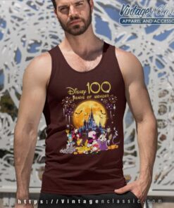 Disney 100 Years Of Wonder Halloween Tank Top Racerback