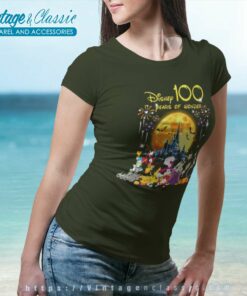Disney 100 Years Of Wonder Halloween Women TShirt