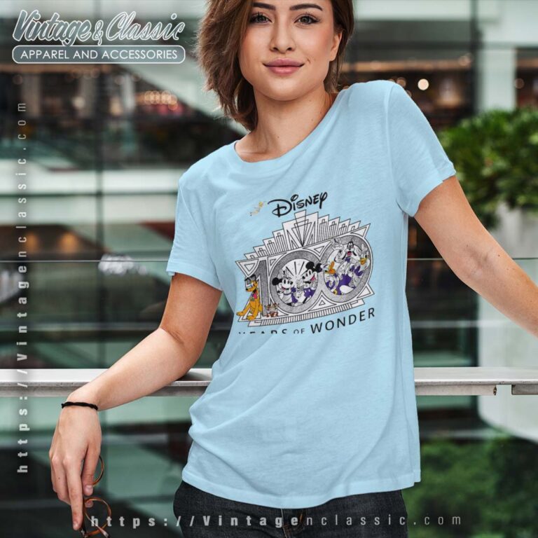 Disney 100 Years of Wonder Tshirt Disney 100 Years of Wonder Tshirt