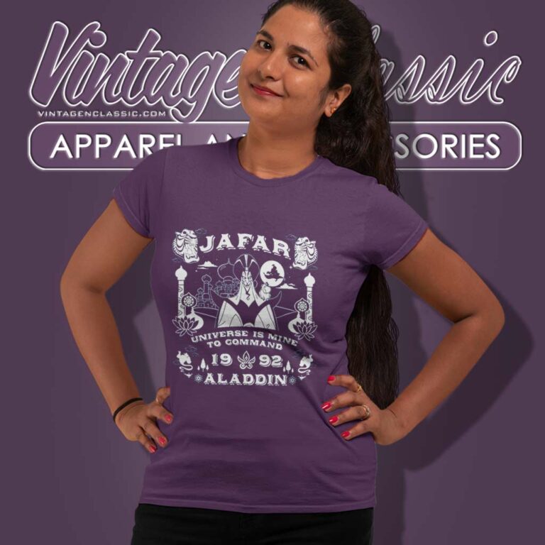 Disney Aladdin Jafar World 1992 Women TShirt Disney Aladdin Jafar World 1992 Women TShirt