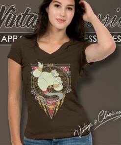 Disney Aladdin Magic Wishes V Neck TShirt