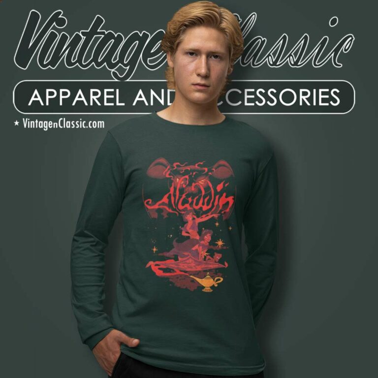 Disney Aladdin Screen Long Sleeve Tee Disney Aladdin Screen Long Sleeve Tee
