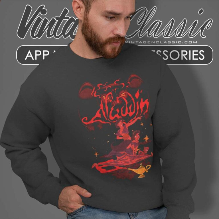 Disney Aladdin Screen Sweatshirt Disney Aladdin Screen Sweatshirt