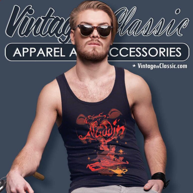 Disney Aladdin Screen Tank Top Racerback Disney Aladdin Screen Tank Top Racerback