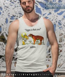 Disney Animal Kingdom Tigger Is That You Winnie The Pooh Tank Top Racerback