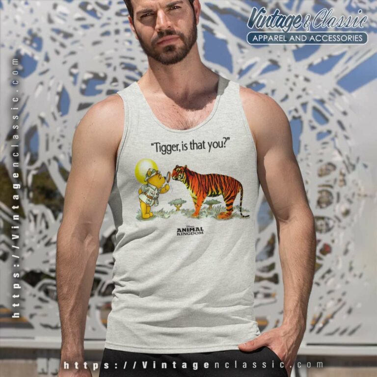 Disney Animal Kingdom Tigger Is That You Winnie The Pooh Tank Top Racerback Disney Animal Kingdom Tigger Is That You Winnie The Pooh Tank Top Racerback