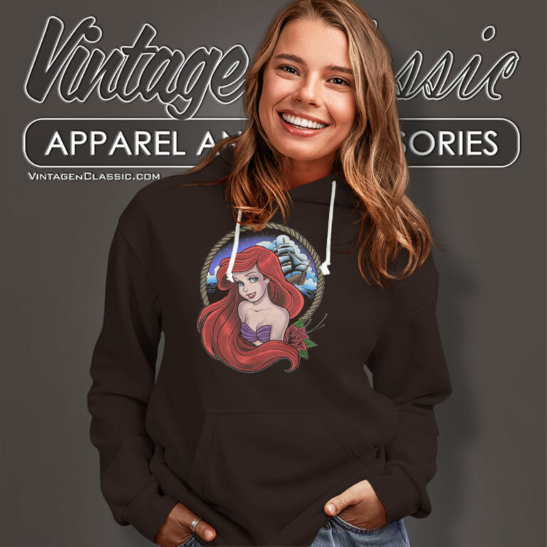 Disney Ariel Rope Frame Hoodie Disney Ariel Rope Frame Hoodie