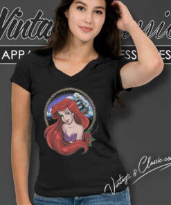 Disney Ariel Rope Frame V Neck TShirt