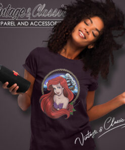 Disney Ariel Rope Frame Women T Shirt
