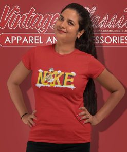 Disney Donald Duck And Snow Logo Nike Shirt Women TShirt