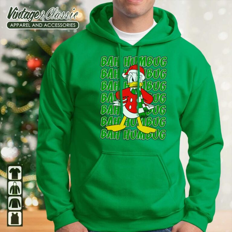 Disney Donald Duck Bah Humbug Christmas Text Stack Shirt hd Disney Donald Duck Bah Humbug Christmas Text Stack Shirt hd