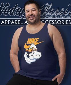Disney Donald Duck Nike Logo Tank Top Racerback