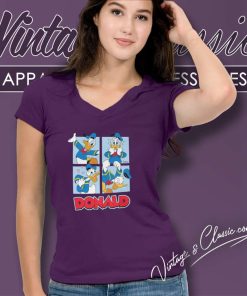 Disney Donald Duck V Neck TShirt
