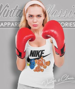 Disney Finding Dory Nemo Nike Logo Tank Top Racerback