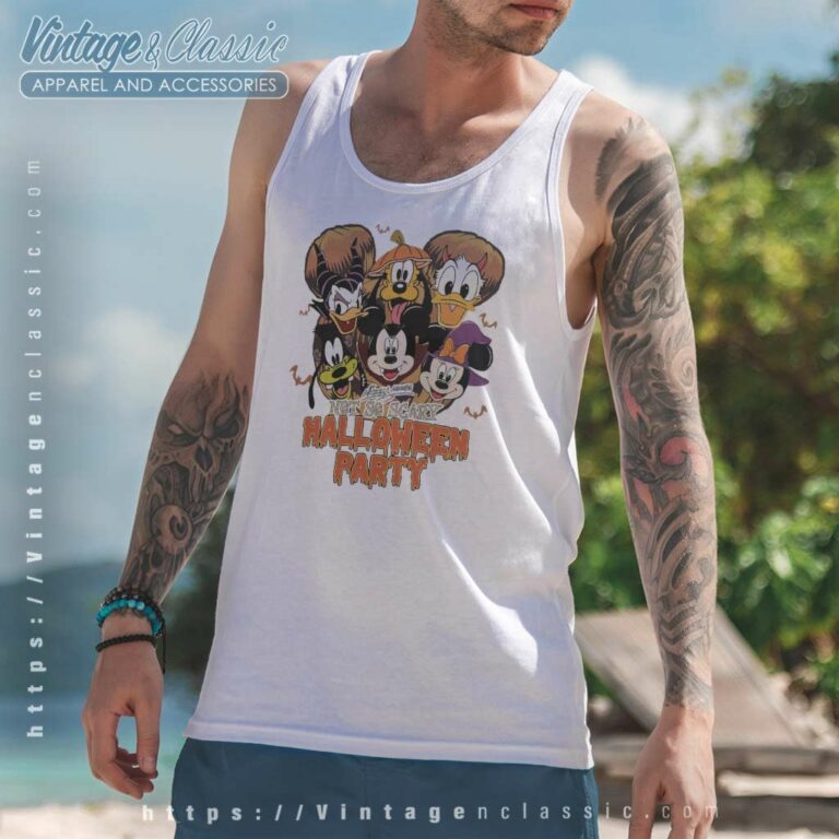 Disney Halloween Shirt Mickeys Not So Scary Halloween Party Tank Top Racerback Disney Halloween Shirt Mickeys Not So Scary Halloween Party Tank Top Racerback