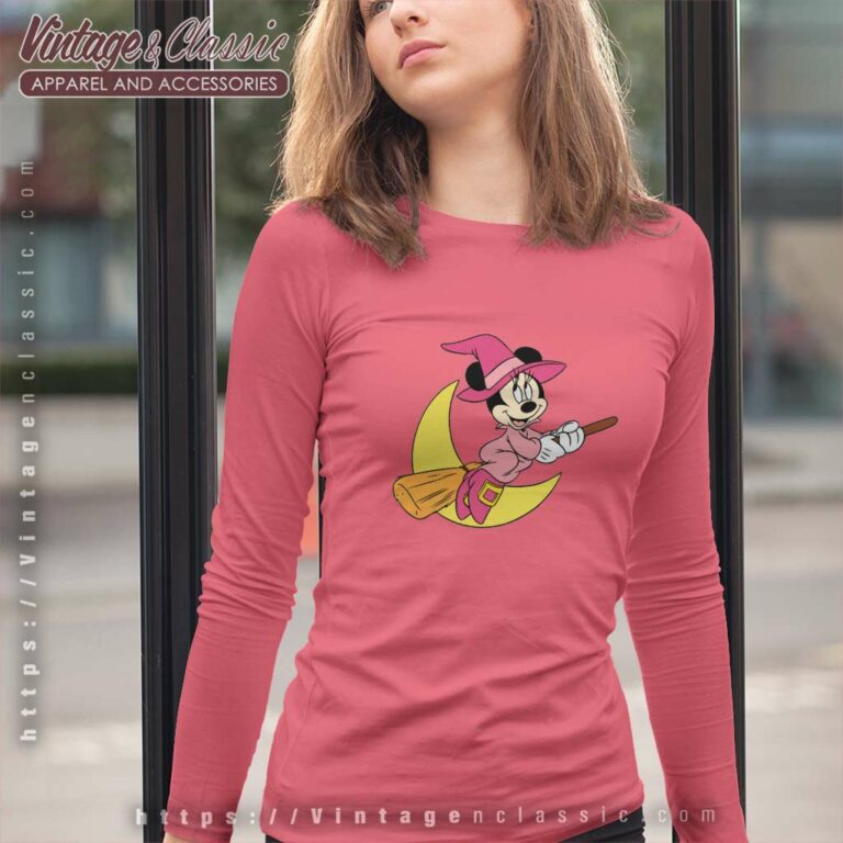 Disney Halloween Shirt Minnie Matching Long Sleeve Tee Disney Halloween Shirt Minnie Matching Long Sleeve Tee