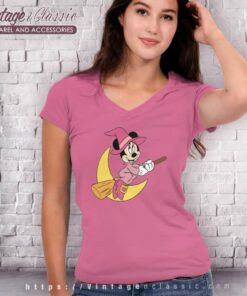 Disney Halloween Shirt Minnie Matching V Neck TShirt