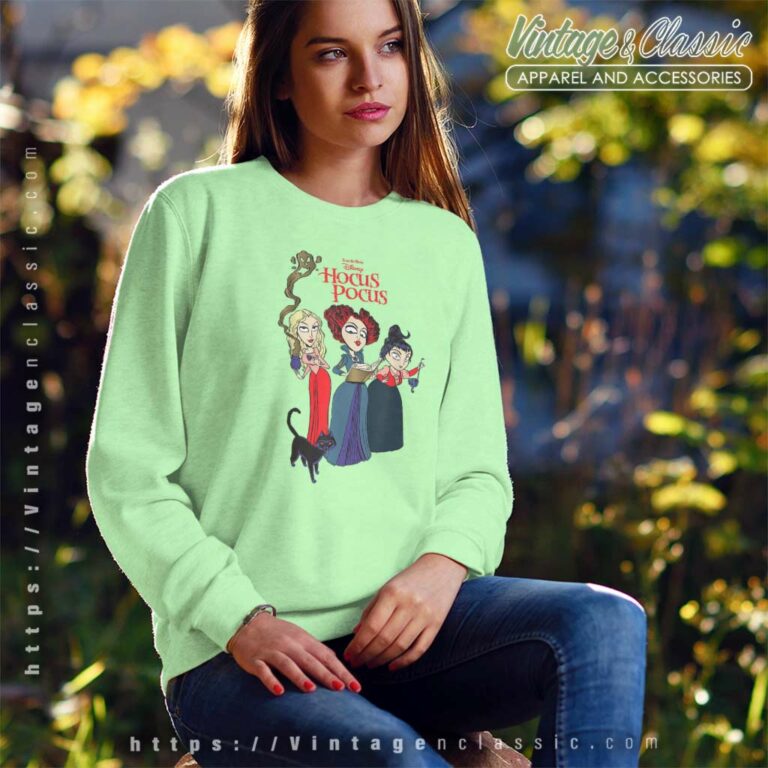 Disney Hocus Pocus Sanderson Sisters Witch Sweatshirt Disney Hocus Pocus Sanderson Sisters Witch Sweatshirt