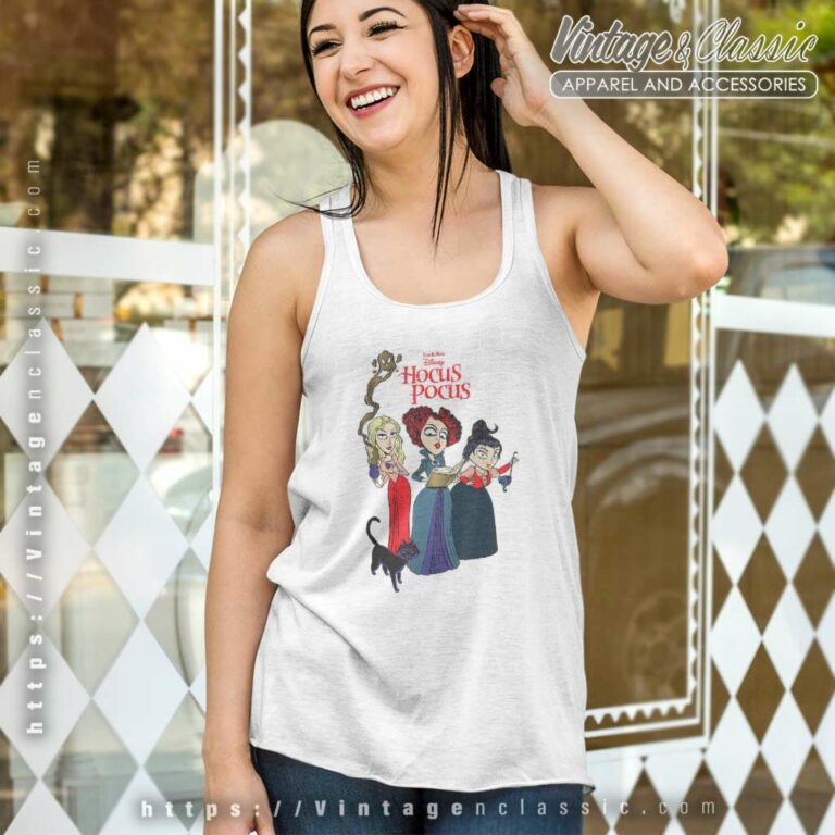 Disney Hocus Pocus Sanderson Sisters Witch Tank Top Racerback Disney Hocus Pocus Sanderson Sisters Witch Tank Top Racerback