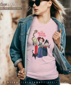 Disney Hocus Pocus Sanderson Sisters Witch V Neck TShirt