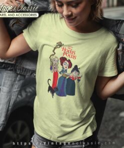 Disney Hocus Pocus Sanderson Sisters Witch Women TShirt
