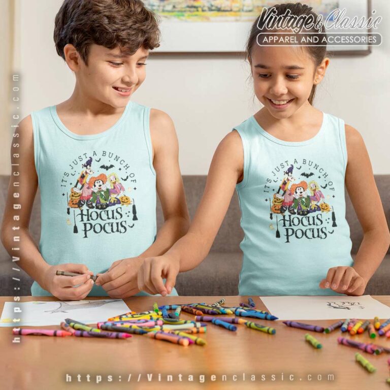 Disney Hocus Pocus Shirt Its Just A Bunch kids Tanktop Disney Hocus Pocus Shirt Its Just A Bunch kids Tanktop