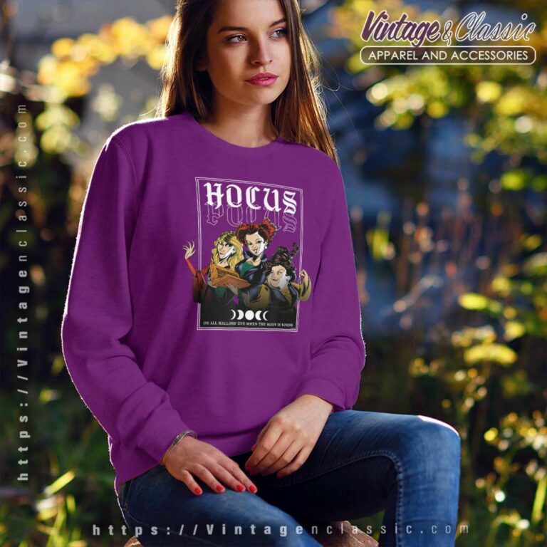 Disney Hocus Pocus Shirt On All Hallows Eve Sweatshirt Disney Hocus Pocus Shirt On All Hallows Eve Sweatshirt
