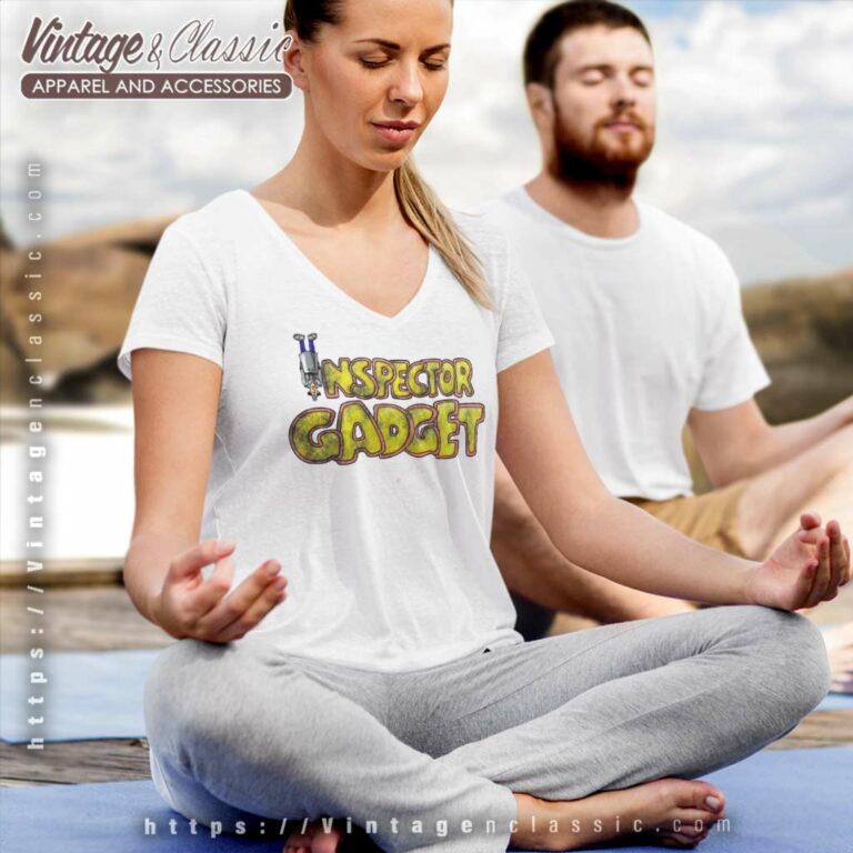 Disney Inspector Gadget Shirt V Neck TShirt Disney Inspector Gadget Shirt V Neck TShirt