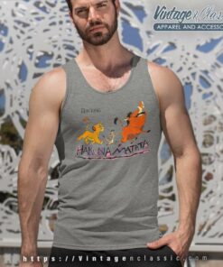 Disney Lion King Hakuna Matata Movie Tank Top Racerback