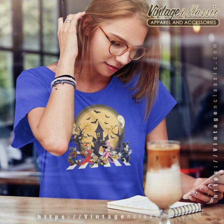 Disney Mickey And Friend Halloween Women TShirt Disney Mickey And Friend Halloween Women TShirt