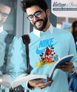 Disney Mickey And Friends Nike Logo Sweatshirt