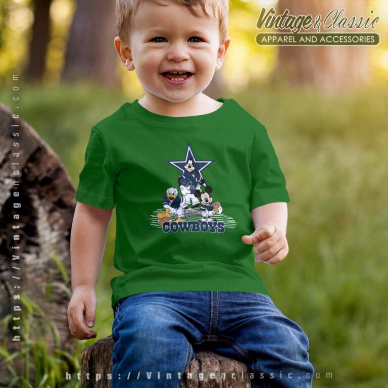 Disney Mickey Mouse And Goofy Donald Duck Dallas Cowboys Kids T Shirt Disney Mickey Mouse And Goofy Donald Duck Dallas Cowboys Kids T Shirt