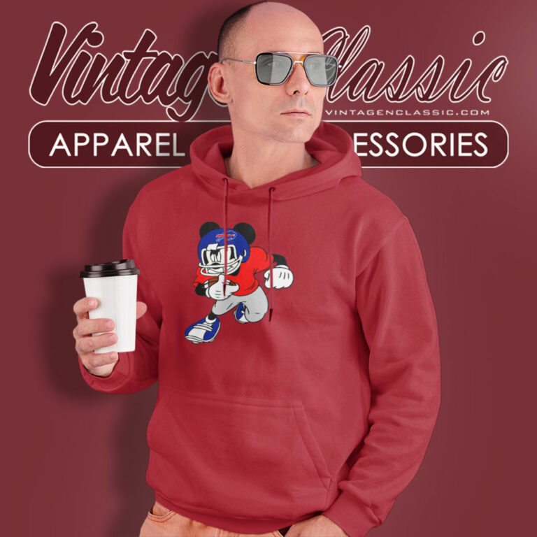 Disney Mickey Mouse Buffalo Bills Hoodie Disney Mickey Mouse Buffalo Bills Hoodie