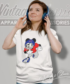 Disney Mickey Mouse Buffalo Bills Women T Shirt