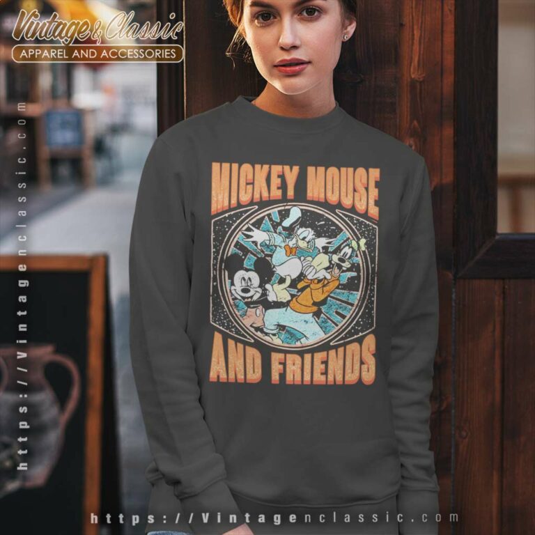 Disney Mickey Mouse Friends Sweatshirt Disney Mickey Mouse Friends Sweatshirt