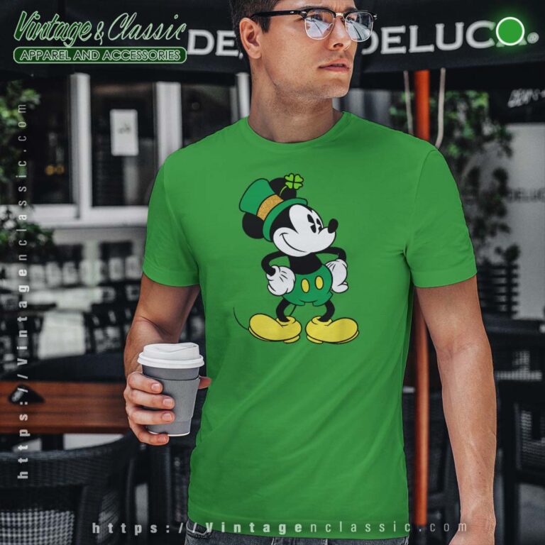 Disney Mickey St Patricks Day Tshirt Disney Mickey St Patricks Day Tshirt