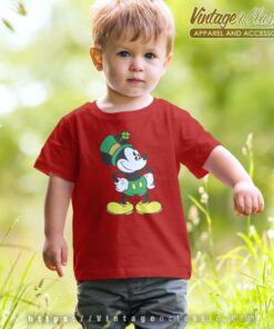 Disney Mickey St Patricks Day Tshirt Kid