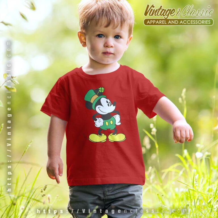 Disney Mickey St Patricks Day Tshirt Kid Disney Mickey St Patricks Day Tshirt Kid