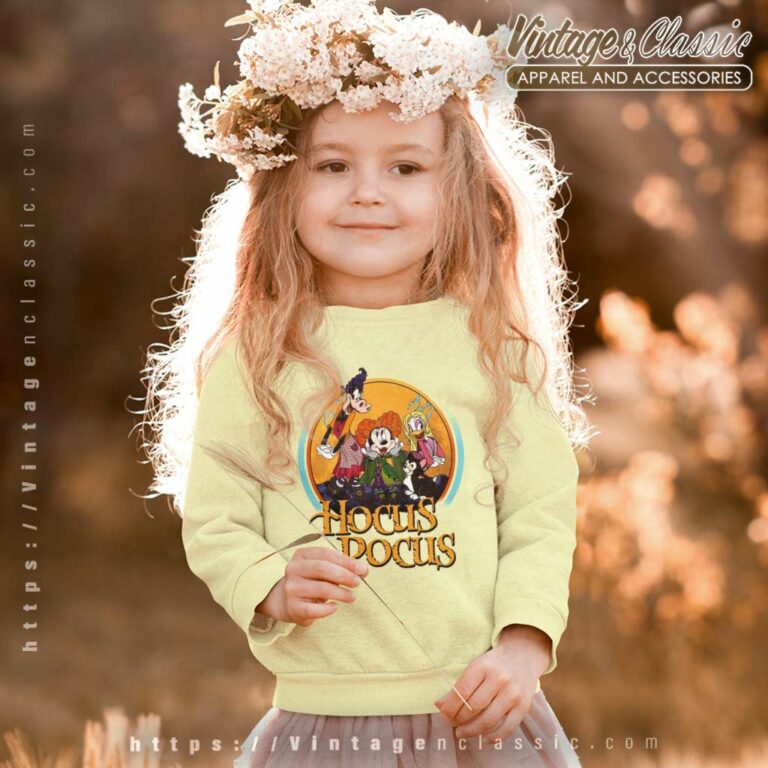 Disney Minnie Cat Hocus Pocus kids Sweatshirt Disney Minnie Cat Hocus Pocus kids Sweatshirt