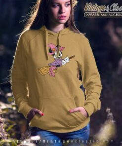 Disney Minnie Flying Witch Halloween Hoodie