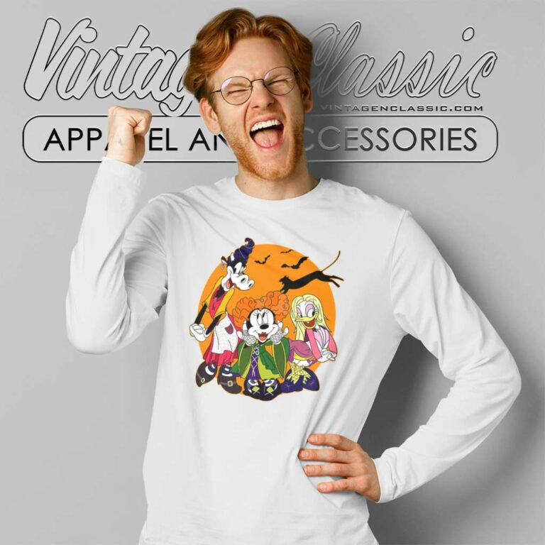 Disney Minnie Hocus Pocus Halloween Long Sleeve Tee Disney Minnie Hocus Pocus Halloween Long Sleeve Tee