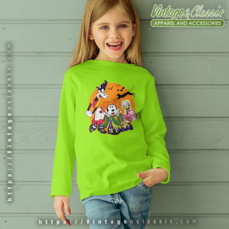 Disney Minnie Hocus Pocus Halloween kids Longsleeve Disney Minnie Hocus Pocus Halloween kids Longsleeve
