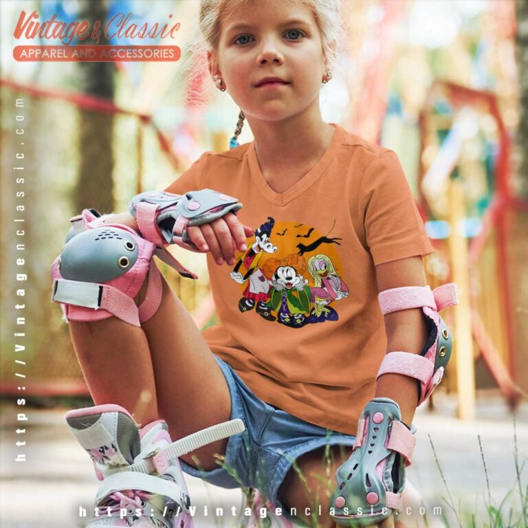 Disney Minnie Hocus Pocus Halloween kids Vneck Disney Minnie Hocus Pocus Halloween kids Vneck