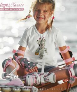 Disney Minnie Mummy Halloween kids Vneck