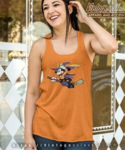 Disney Minnie Witch Halloween Tank Top Racerback