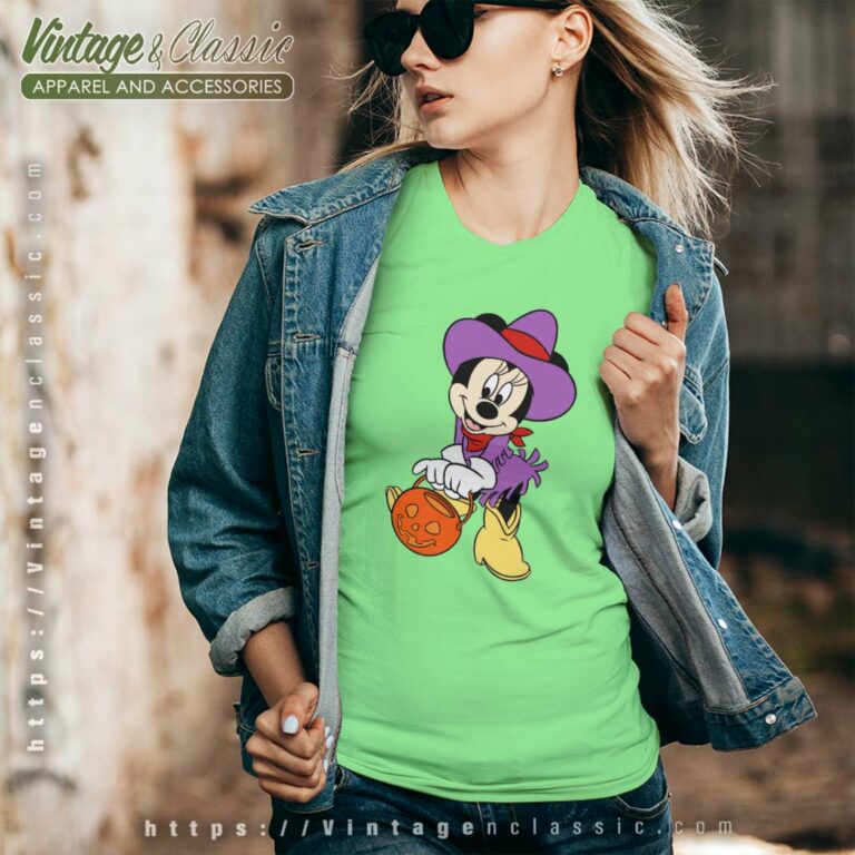 Disney Mouse Halloween Trick Or Treat V Neck TShirt Disney Mouse Halloween Trick Or Treat V Neck TShirt