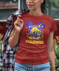 Disney Not So Scary Halloween Shirt Women TShirt