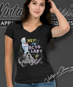 Disney Olaf Octo lady Embody Ursula V Neck TShirt