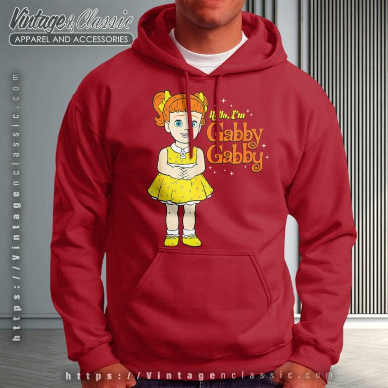 Disney Pixar Toy Story 4 Hello Im Gabby Gabby Hoodie Disney Pixar Toy Story 4 Hello Im Gabby Gabby Hoodie